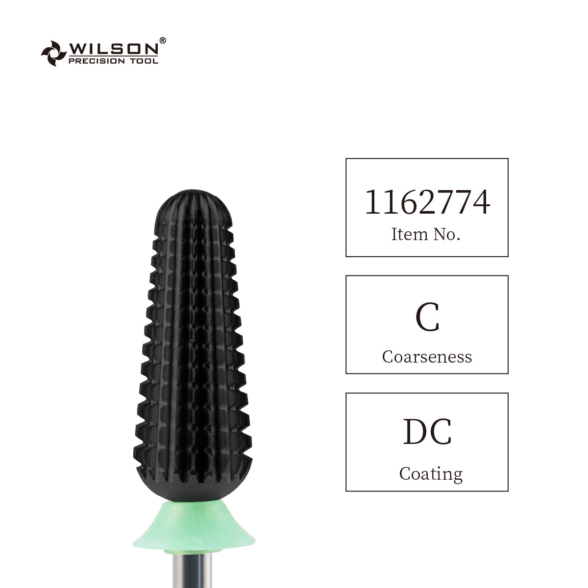3/32" DC Diamond coating 2-Way Volcano Gold Carbide Bit (XC-M)