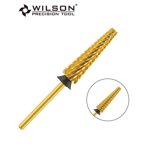 24mm Super Long 5 in 1 Nail Drill Bits, Cross Tapered Carbide Bit, 3/32" Two-way