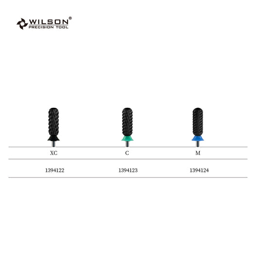 3/32" Smooth Top Large Barrel DC Black Diamond coating Carbide Bit (3XC - F)