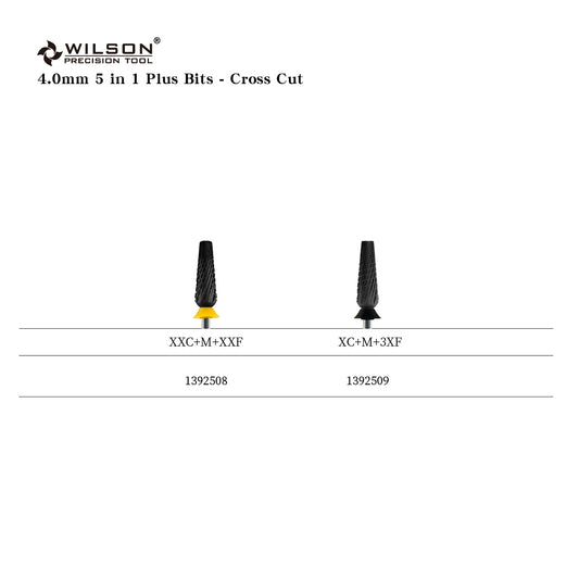 6-in-1 Pro Upgraded Multi-Function Drill Bit 3/32" Shank Size - (Black 2X Coarse to 2X Fine)