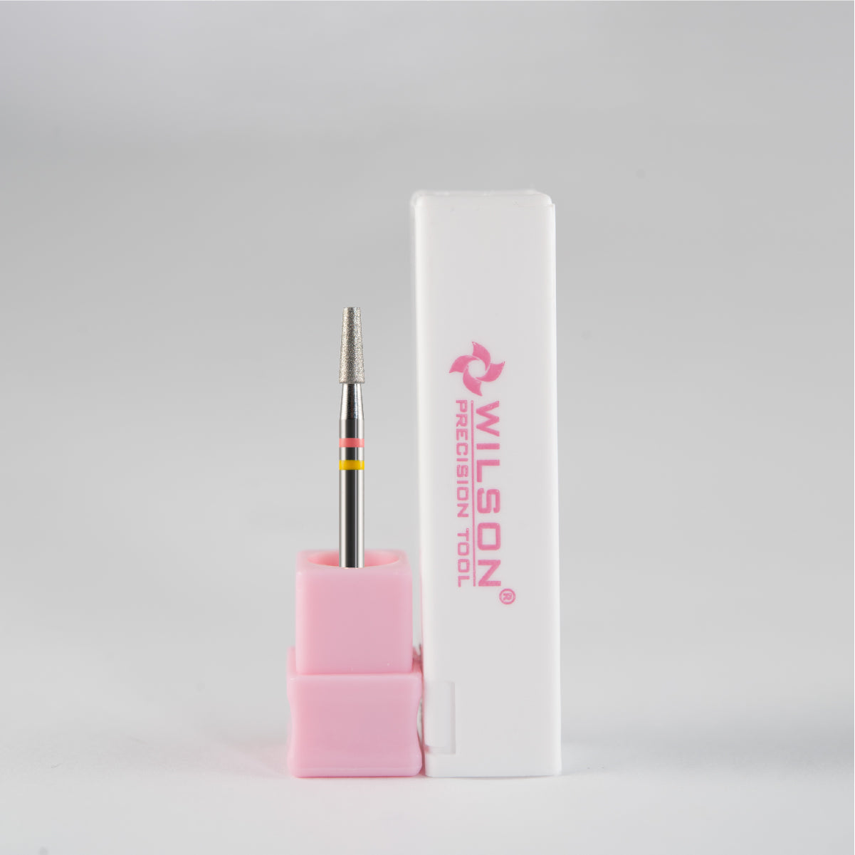 Broca cónica de carburo con punta de diamante natural de 3/32" y 2,5 mm de conicidad