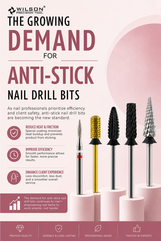 The Growing Demand for Anti-Stick Nail Drill Bits