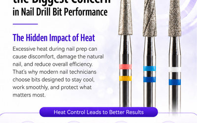 Why Heat Has Become the Biggest Concern in Nail Drill Bit Performance