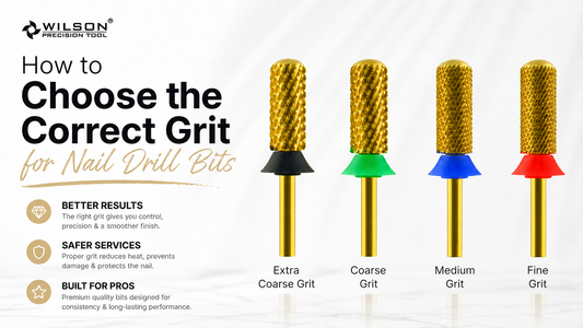How to Choose the Correct Grit for Nail Drill Bits