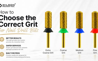 How to Choose the Correct Grit for Nail Drill Bits