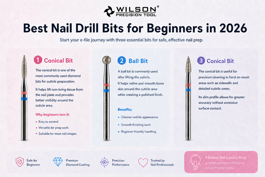 Best Nail Drill Bits for Beginners in 2026
