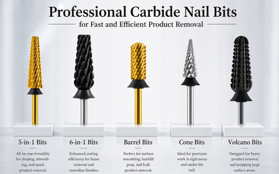 Professional Carbide Nail Bits for Fast and Efficient Product Removal