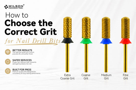 How to Choose the Correct Grit for Nail Drill Bits