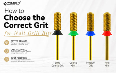 How to Choose the Correct Grit for Nail Drill Bits