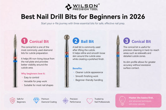 Best Nail Drill Bits for Beginners in 2026