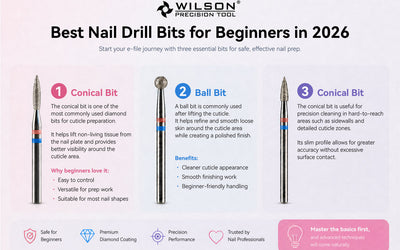 Best Nail Drill Bits for Beginners in 2026