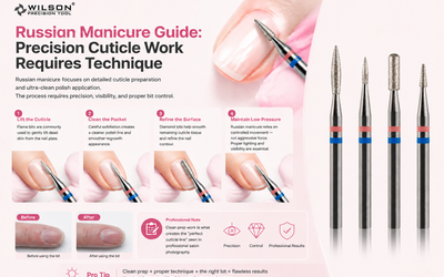 Russian Manicure Guide: Precision Cuticle Work Requires Technique