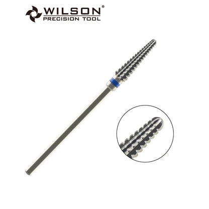 Wilson Precision Tool Carbide Nail Drill Bit - 3/32" (2.35mm) Shank, φ6.0mm Conical Round Shape Burs for Removing Hard Calluses Efficient Nail Tools for Professional Nail Technicians