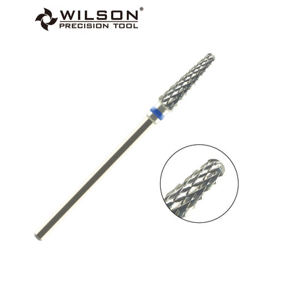 Wilson Precision Tool Carbide Nail Drill Bit - 3/32" (2.35mm) Shank, φ6.0mm Conical Round Shape Burs for Removing Hard Calluses Efficient Nail Tools for Professional Nail Technicians