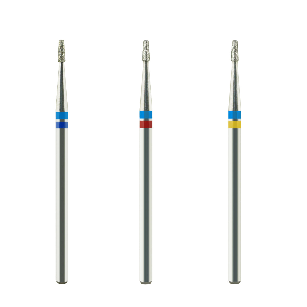 Natural Diamond Nail Drill Bit, Cooling Groove Edition, 1.4 Short Tapered Shape