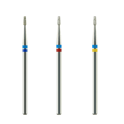 Natural Diamond Nail Drill Bit, Cooling Groove Edition, 1.4 Short Tapered Shape