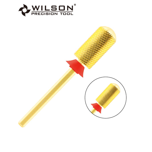 3/32"-large smooth top-gold-carbide bits-WILSON nail bits