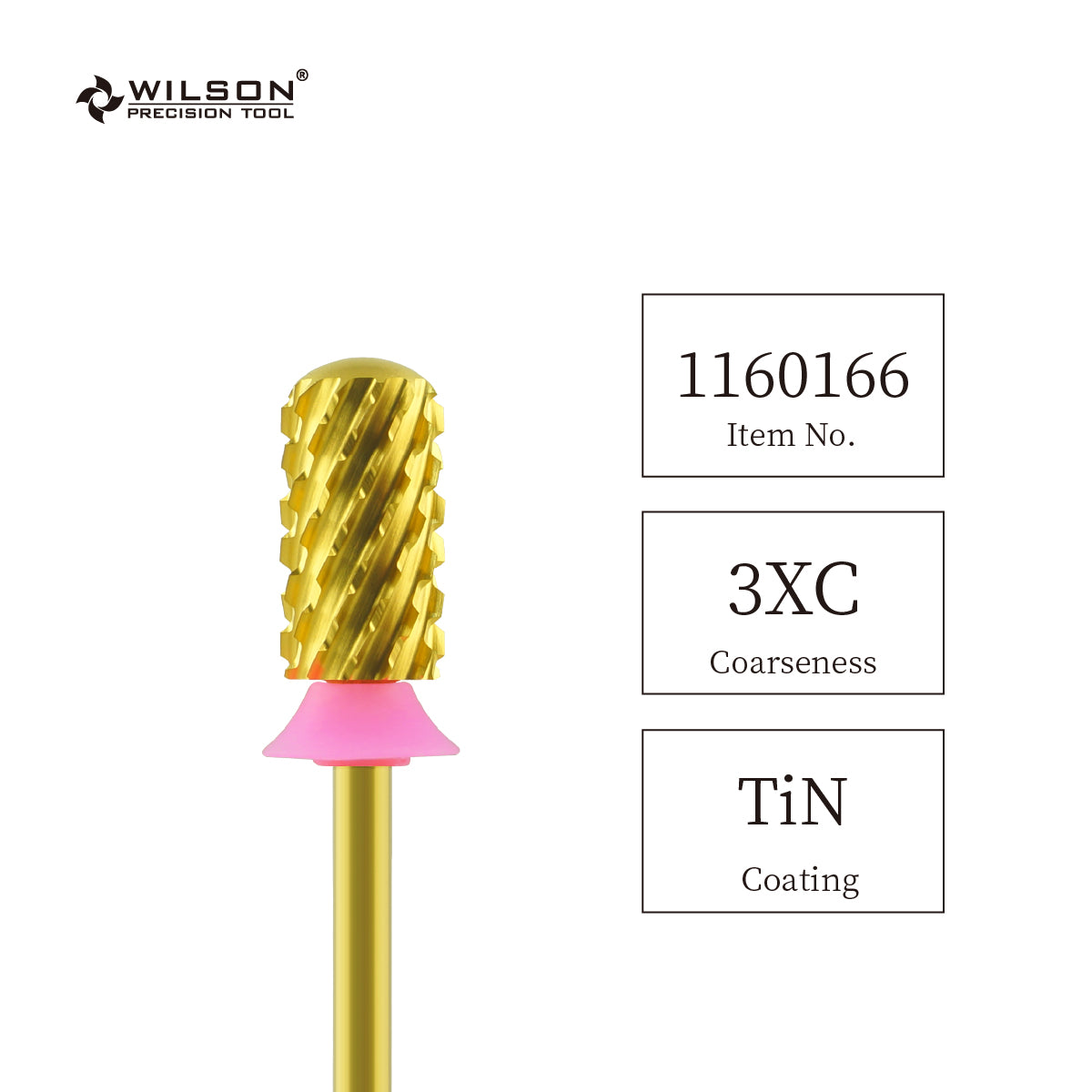 Carbide Nail Drill Bit 3/32'' Shank  - 6.6 Large Smooth Top