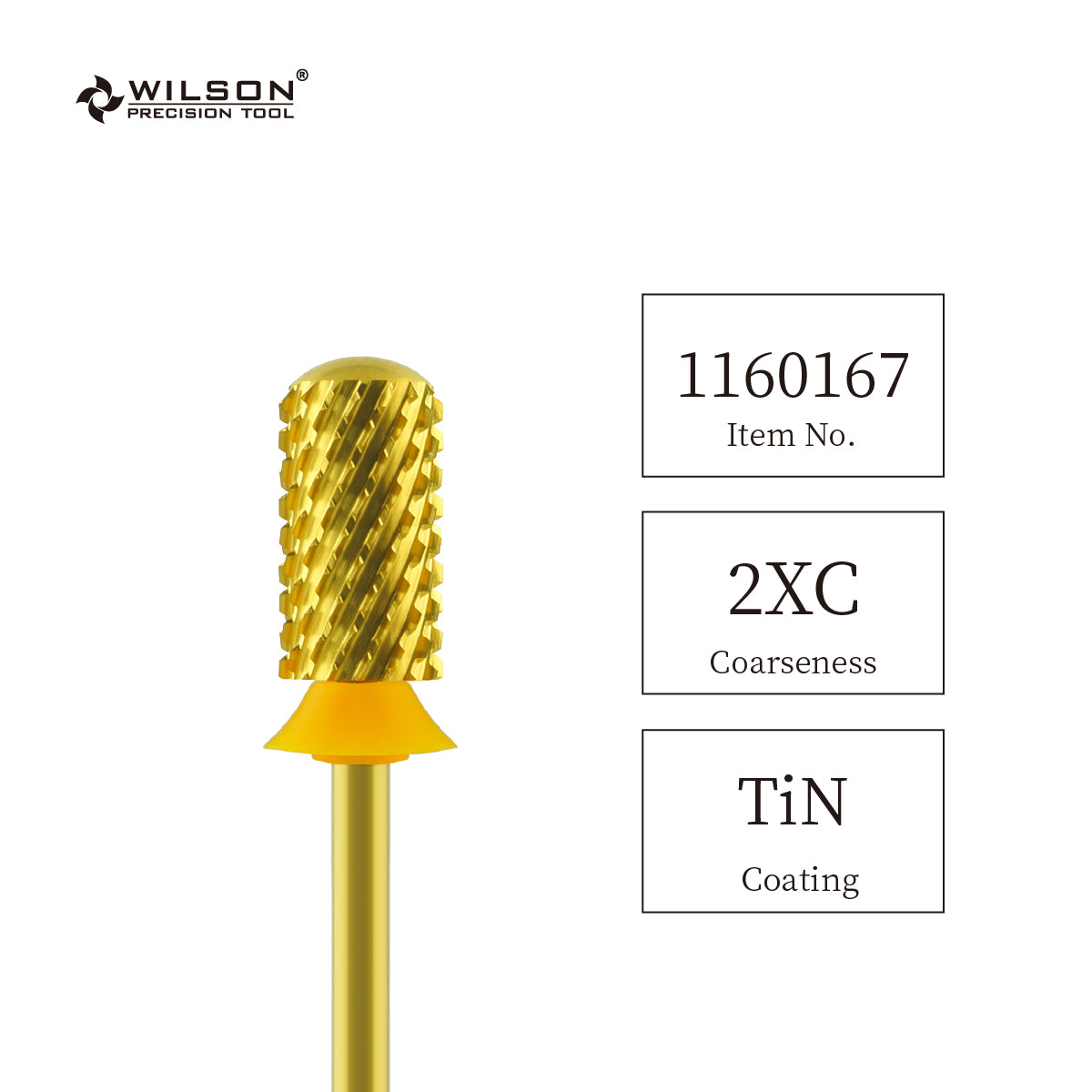 Carbide Nail Drill Bit 3/32'' Shank  - 6.6 Large Smooth Top