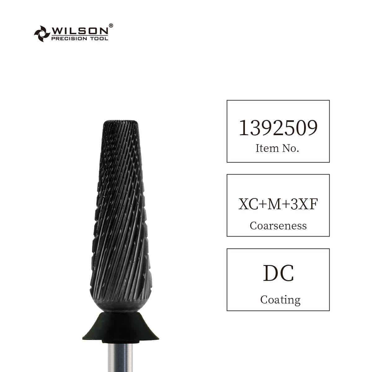 6-in-1 Pro Upgraded Multi-Function Drill Bit 3/32" Shank Size - (Black 2X Coarse to 2X Fine)