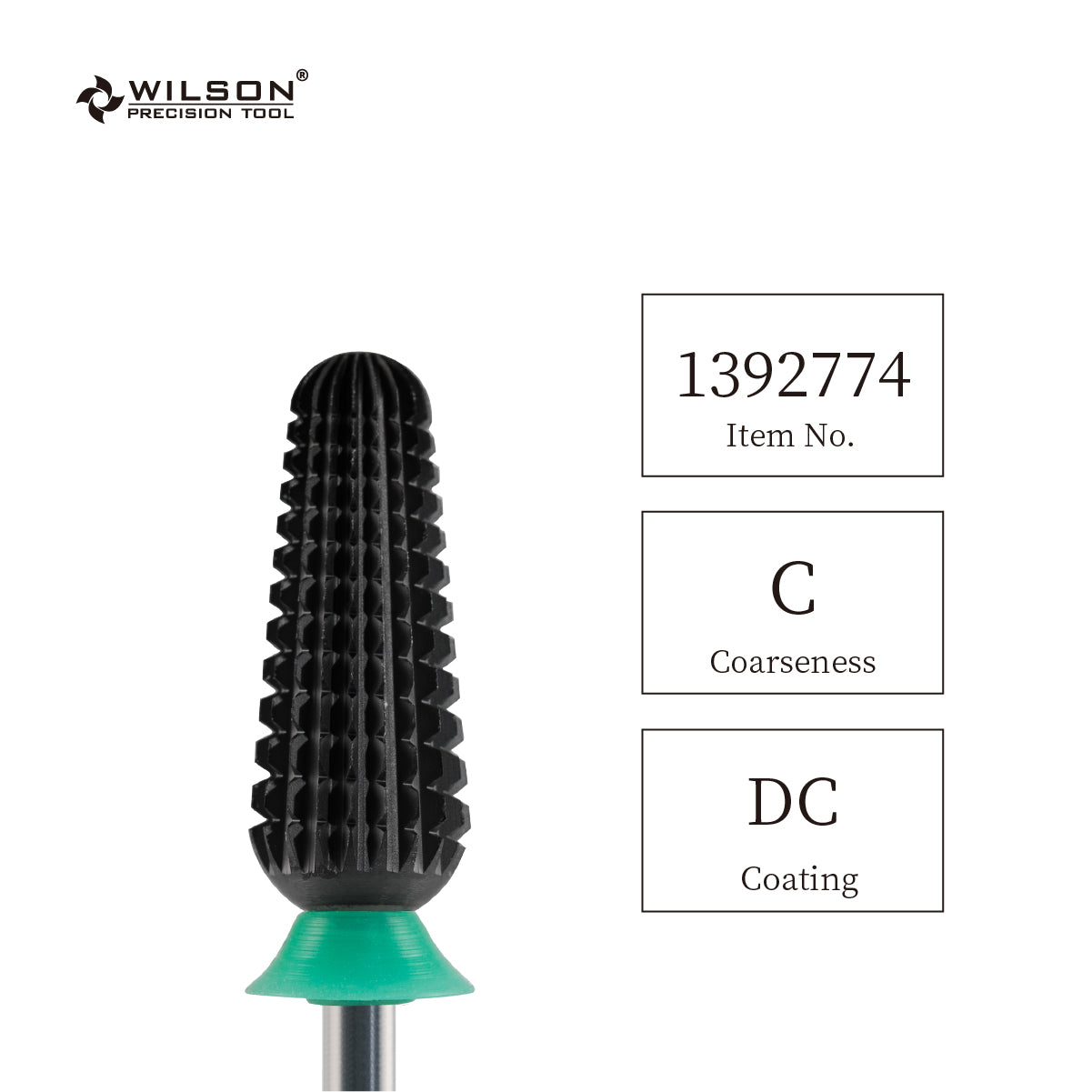 3/32" DC Diamond coating 2-Way Volcano Gold Carbide Bit (XC-M)
