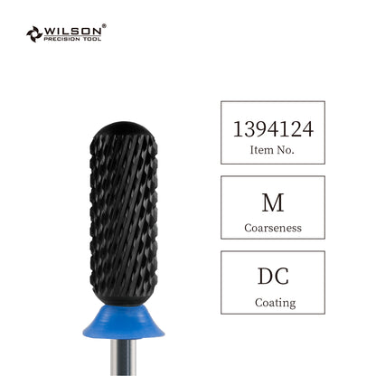 3/32" Smooth Top Large Barrel DC Black Diamond coating Carbide Bit (3XC - F)