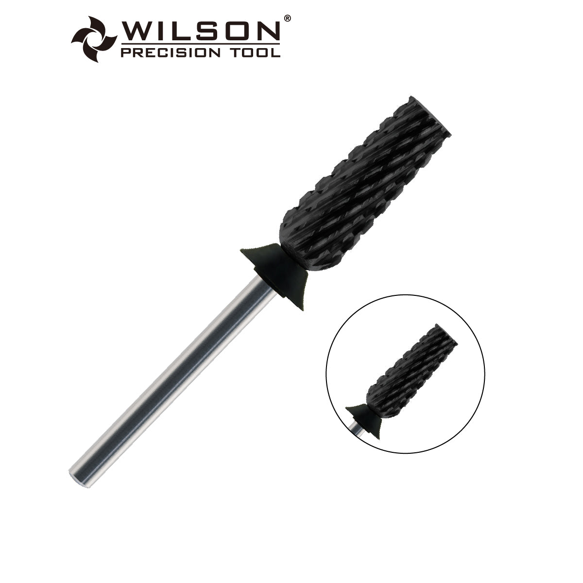 3/32" 6.0mm Tapered Barrel DLC Black Carbide Bit (XC - M)