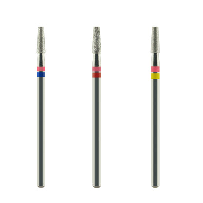 3/32"  Natural Diamond Carbide Cone Bit 2.5mm Tapered shape
