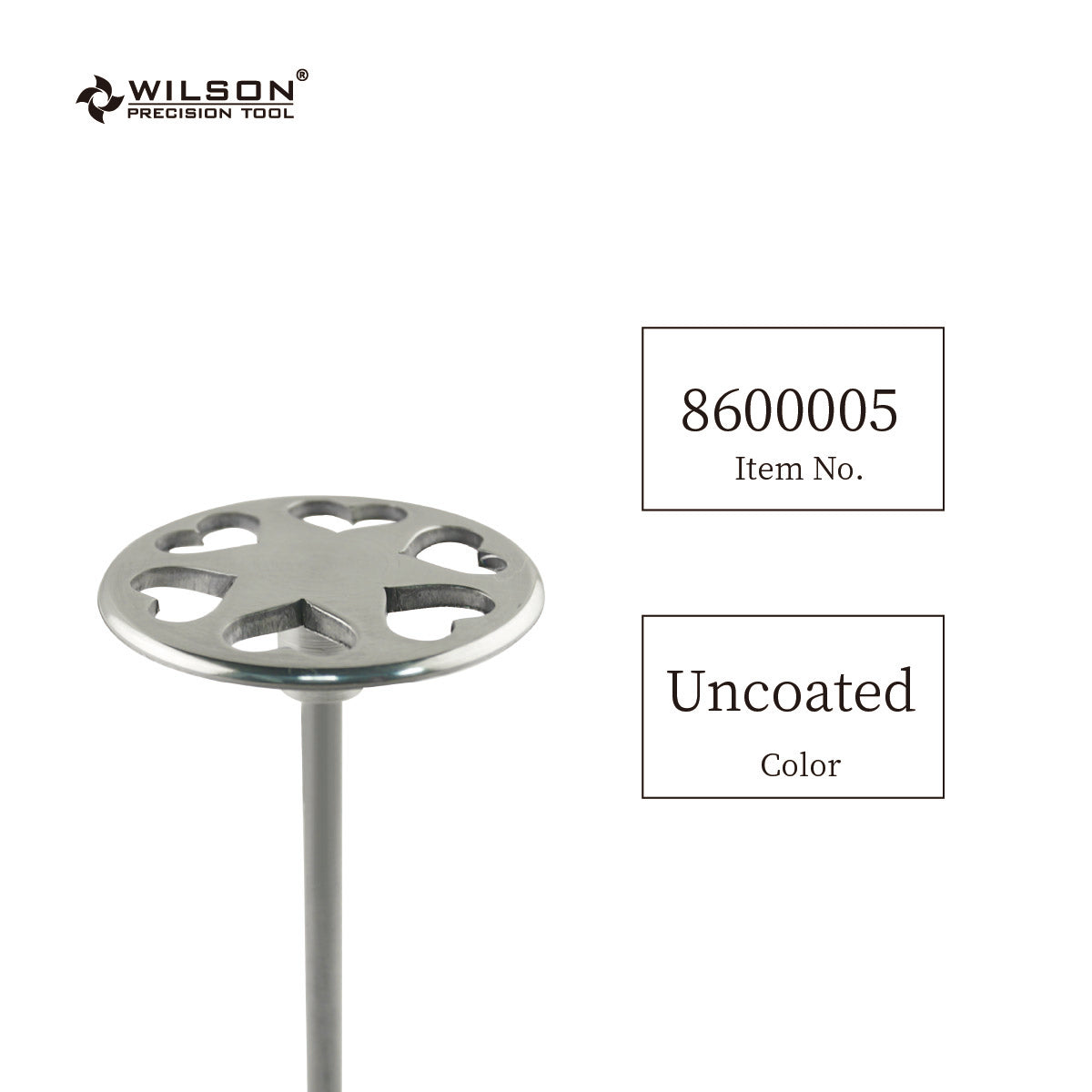 Pre-Order Wilson Precision Tool Stainless Steel Disc Mandrels - 3/32" (2.35mm) Shank, φ25mm Disc Mandrel - Flat for Dead Skin Removal Suitable for Professional Nail Technicians