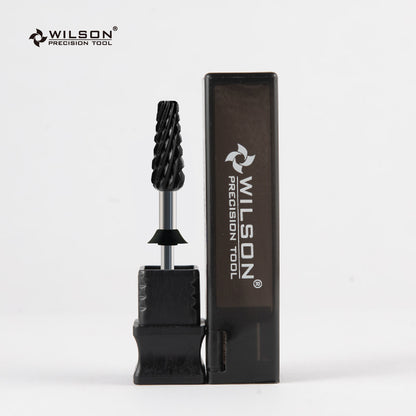 7 in 1 Tapered Barrel Nail Drill Bits, DC Diamond coating 3/32'' Safety Tungsten Carbide Bits