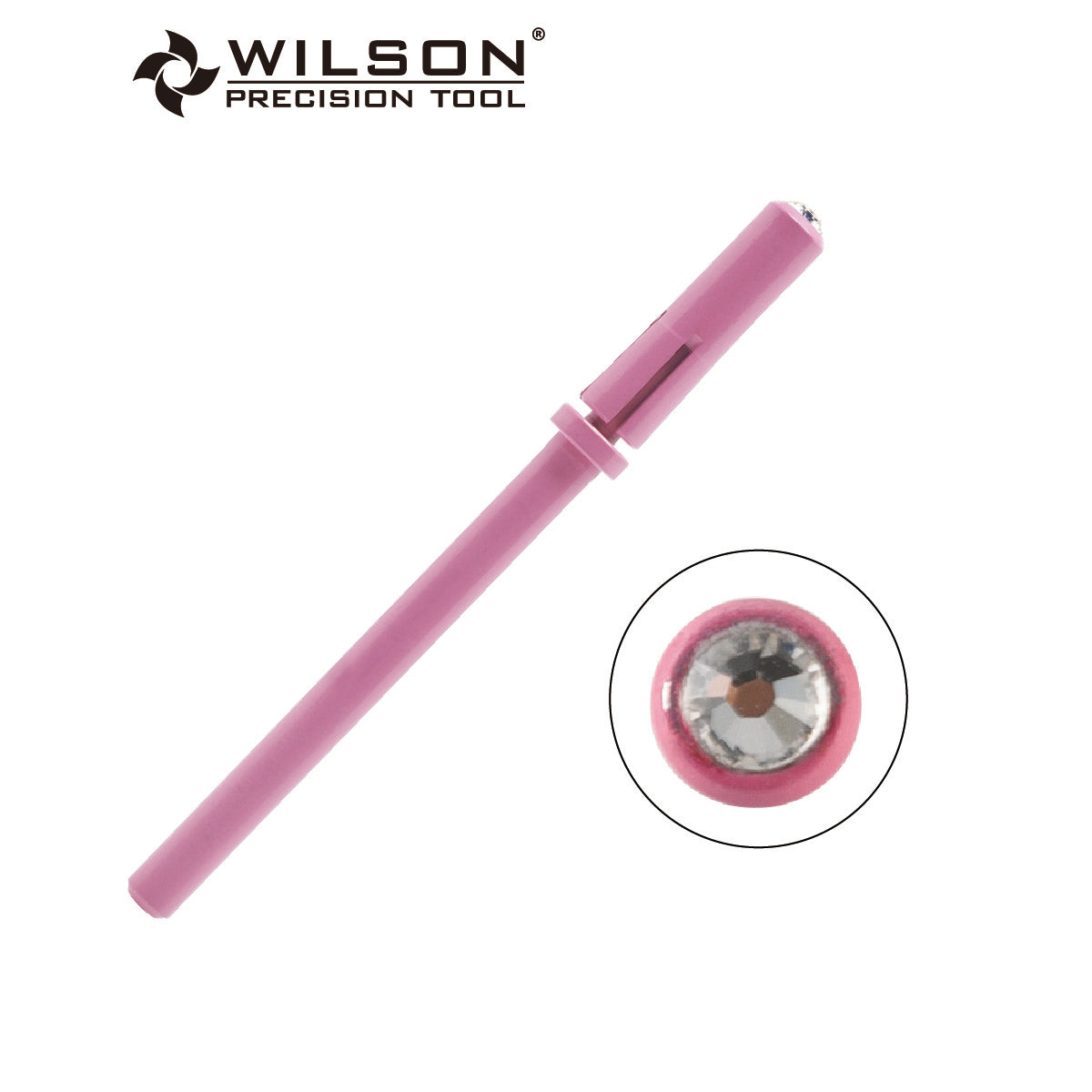 Pre-Order Wilson Precision Tool Stainless Steel Mandrels - 3/32" (2.35mm) Shank, φ3.2mm Mini Mandrel - Crystal/Stainless Steel for Nail Buffing Mancire Tool for Beginners and DIY Nail Users