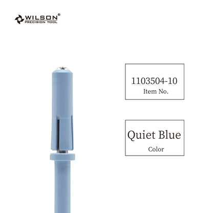 Pre-Order Wilson Precision Tool Stainless Steel Mandrels - 3/32" (2.35mm) Shank, φ3.2mm Mini Mandrel - Crystal/Stainless Steel for Nail Buffing Mancire Tool for Beginners and DIY Nail Users