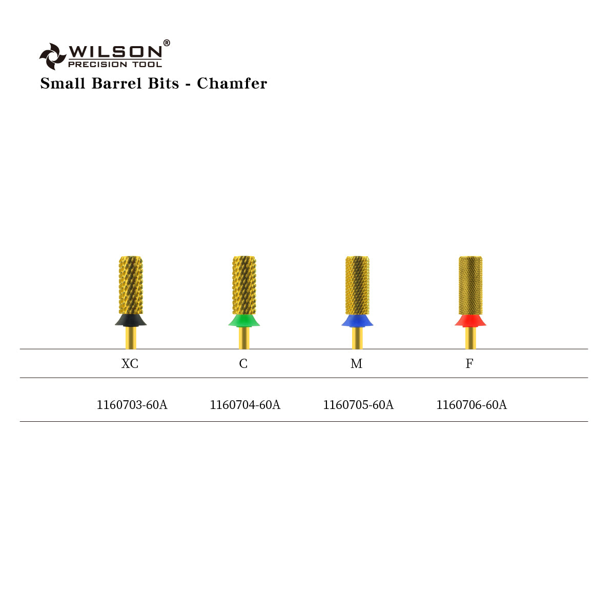 3/32" 5.35 Flat Top Small Barrel  Carbide  Bit (XC - M)