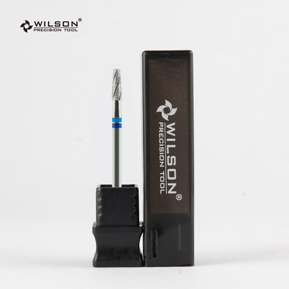 Natural Diamond Nail Drill Bit, Cooling Groove Edition, 2.5 Tapered Shape