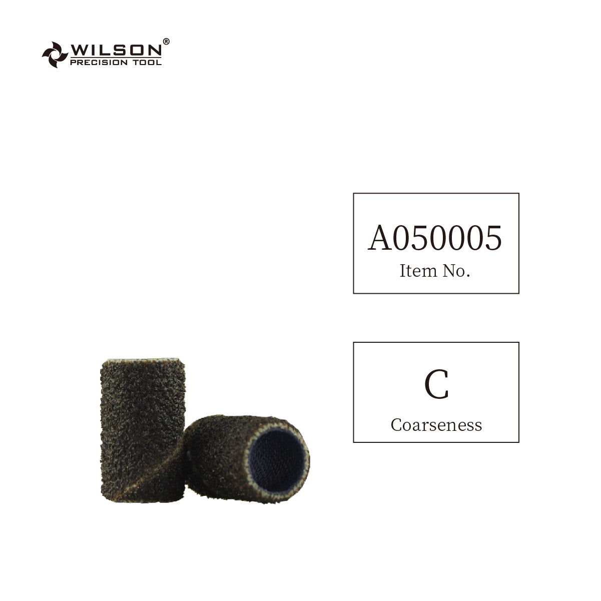 6.6 Mandril para banda de lijado - Acero Inoxidable y 6.6 banda de lijado-marrón 100/PCS(C-F)