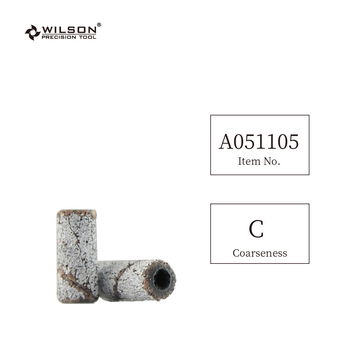3.1 Mandril para banda de lijado - Acero inoxidable y 3.1 banda de lijado - 100 UDS (C-F)