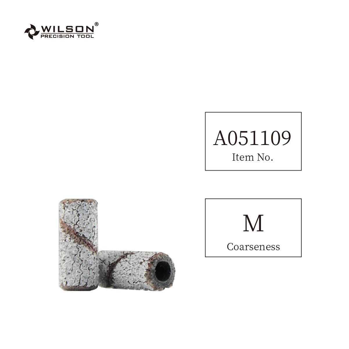 3.1 Mandril para banda de lijado - Acero inoxidable y 3.1 banda de lijado - 100 UDS (C-F)