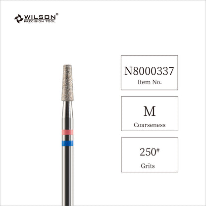 Mũi khoan côn cacbua kim cương tự nhiên 3/32" hình côn 2.5mm