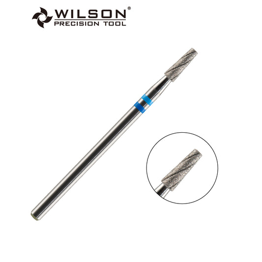Natural Diamond Nail Drill Bit, Cooling Groove Edition, 2.5 Tapered Shape
