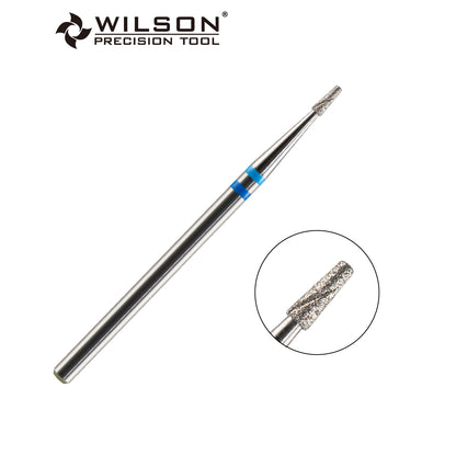 Natural Diamond Nail Drill Bit, Cooling Groove Edition, 1.4 Short Tapered Shape