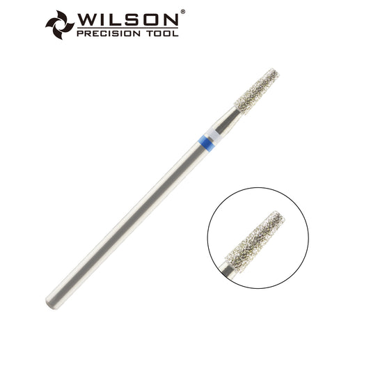Natural Diamond Cuticle Nail Drill Bit 3/32'' - 2.5mm Tapered Shape Diamond Bit (Medium)