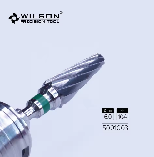 5001003 Factory Wholesale Domed End Tungsten Carbide Dental Bur for Dental Laboratory Nail Bit