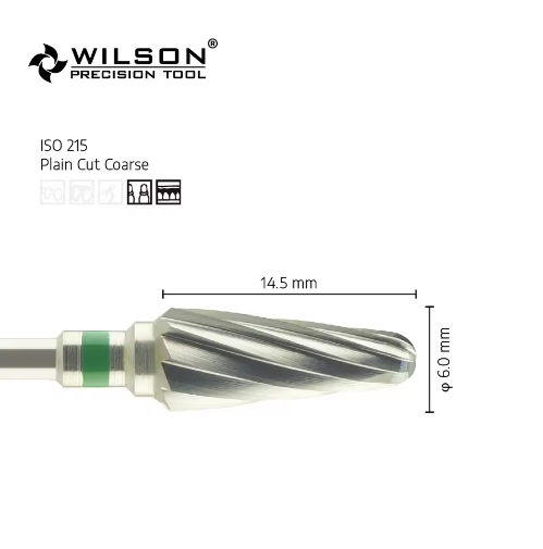 5001003 Factory Wholesale Domed End Tungsten Carbide Dental Bur for Dental Laboratory Nail Bit